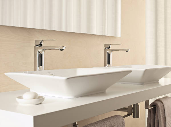 Высокий смеситель для раковины Jacob Delafon Aleo+ E72337-CP фото