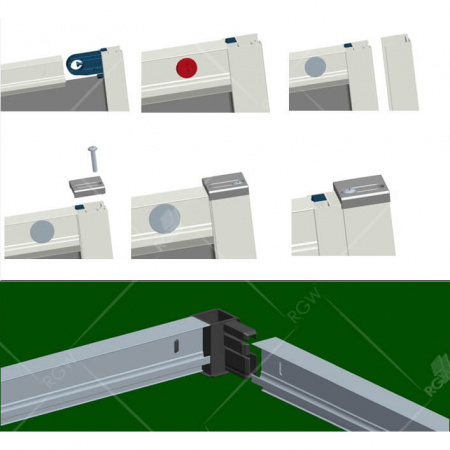 Душевой уголок RGW Classik CL-54 32095499-11 90x90 фото