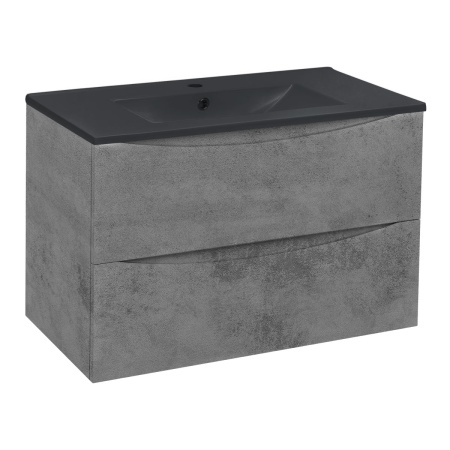 Тумба под раковину Vincea Mia VMC-2MC750BT Beton 75 см фото