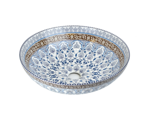 Накладная раковина Bronze de Luxe 1008 40x40 марракеш фото