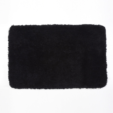 Коврик для ванны WasserKRAFT Kammel BM-8316 Black 90x57 фото