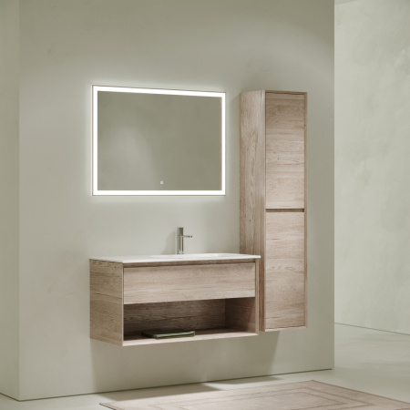 Тумба под раковину Sancos Marmi 1.0 MR1.0100REG дуб галифакс натуральный фото