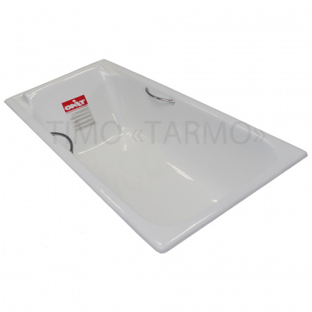 Чугунная ванна Timo Tarmo 170x75 с ручками фото