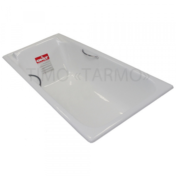 Чугунная ванна Timo Tarmo 170x75 с ручками фото