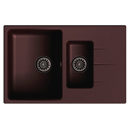 Мойка кухонная Ewigstein Gerd G- 60KF шоколад фото