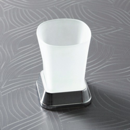 Стакан для зубных щеток настольный WasserKRAFT Amper K-5428 фото
