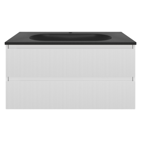 Тумба под раковину Vincea Welle 100 VMC-2WL100MW M.White Soft-touch фото