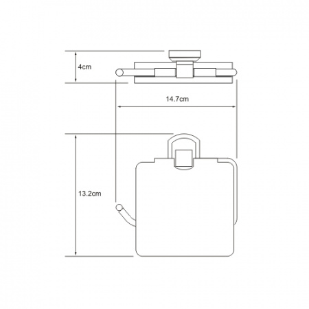 Держатель для туалетной бумаги WasserKRAFT Oder K-3025 фото