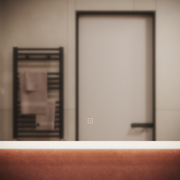 Зеркало с подсветкой Sancos Palace PA800 80x70 фото