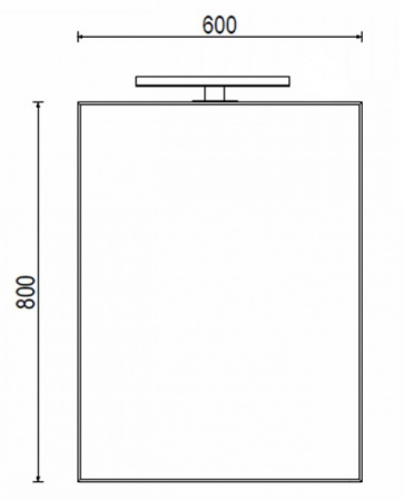 Зеркало Акватон Брук 60 1A200102BC010 фото