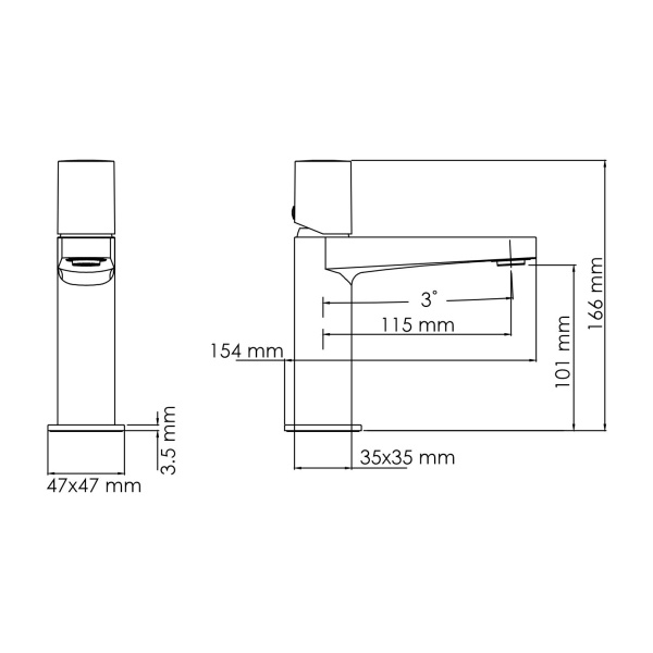 Смеситель для раковины WasserKRAFT Naab 8603 фото