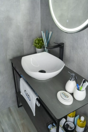 Накладная раковина GID N9412 42х37,5 фото