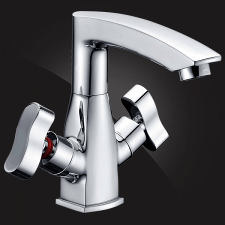 Смеситель для раковины двухвентильный Elghansa New Wave Zeta 1907592 фото