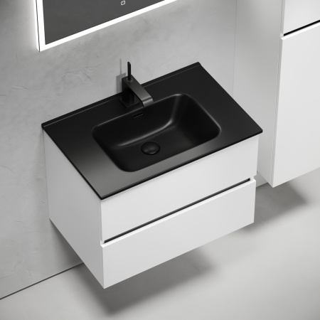 Тумба под раковину Sancos Urban UR70W белый глянец фото