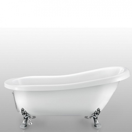 Акриловая ванна Magliezza Alba Cr 168,5x72,5 на ножках фото