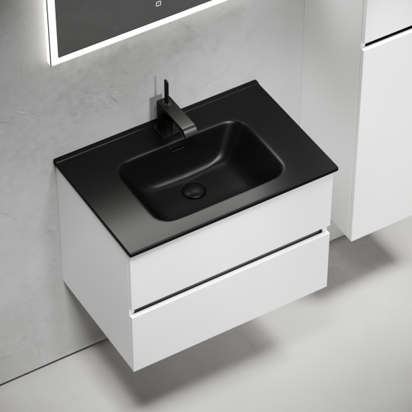 Тумба под раковину Sancos Urban UR70W белый глянец фото