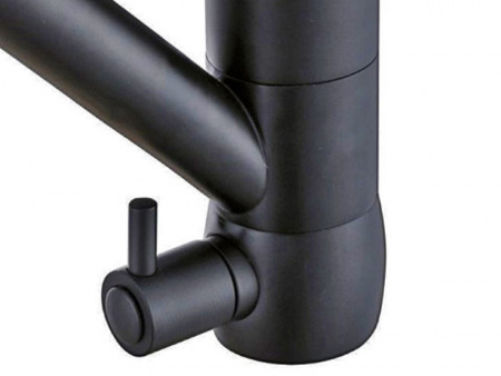 Смеситель для кухни кухни с фильтром для воды Kaiser Safira 15066-9 Black фото