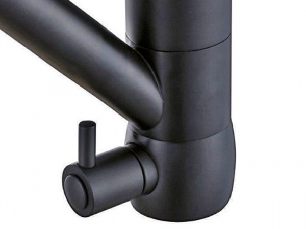 Смеситель для кухни кухни с фильтром для воды Kaiser Safira 15066-9 Black фото