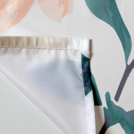 Текстильная шторка для ванны WasserKRAFT Rossel SC-57101 фото