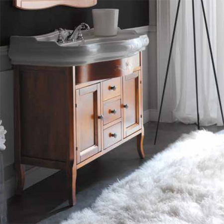 Тумба под раковину Kerasan Retro 734740 noce фото