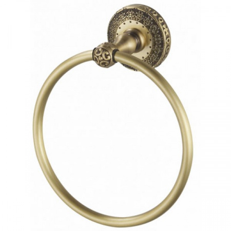 Полотенцедержатель кольцо Zorg Antic AZR 11 BR фото