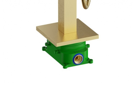 Смеситель для ванны напольный Timo Selene 2210/17Y-CR золото матовое фото