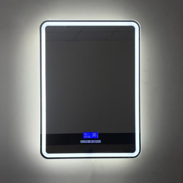 Зеркало Belbagno SPC-MAR-600-800-LED-TCH-RAD 60x80 с сенсорным выключателем/радио фото