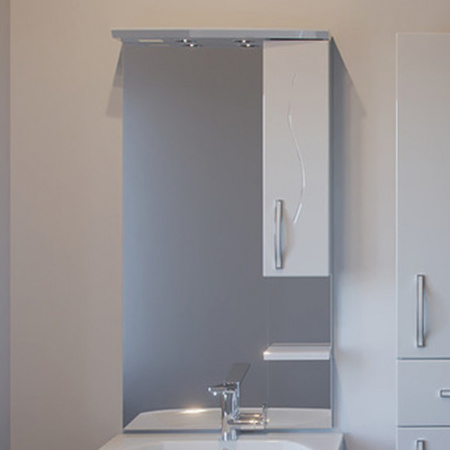 Зеркало-шкаф АСБ Мебель Грета 60 9932 фото