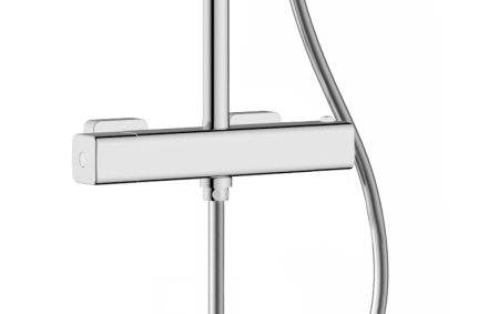 Душевая система с термостатом Kaiser Cube 01377 фото