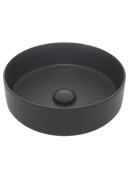 Раковина накладная AQUAme AQM5012 355x355x120 темно-серый матовый фото