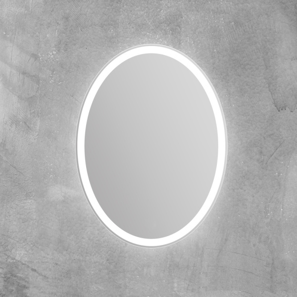 Зеркало с подсветкой и кнопочным выключателем BelBagno SPC-VST-600-800-LED-BTN 60x80 фото