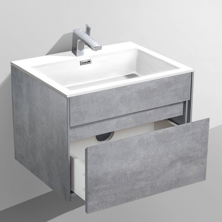 Тумба под раковину Vincea Chiara VMC-1C600CT 60 см Cement фото