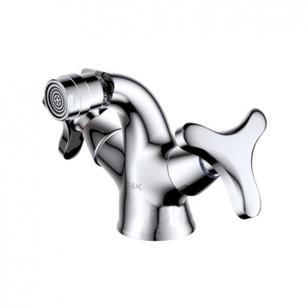 Смеситель для биде двухвентильный D&K Goethe Hessen DA1382241 фото