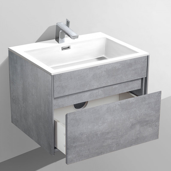 Тумба под раковину Vincea Chiara VMC-1C600CT 60 см Cement фото