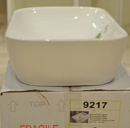 Накладная раковина GID 9217 61х34 фото