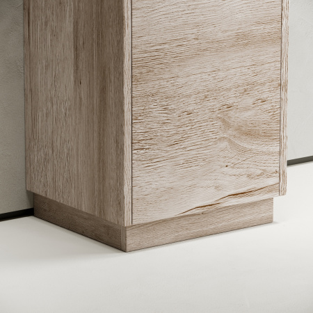 Шкаф-пенал напольный Sancos Libra Floor PLB35FEG дуб галифакс натуральный фото