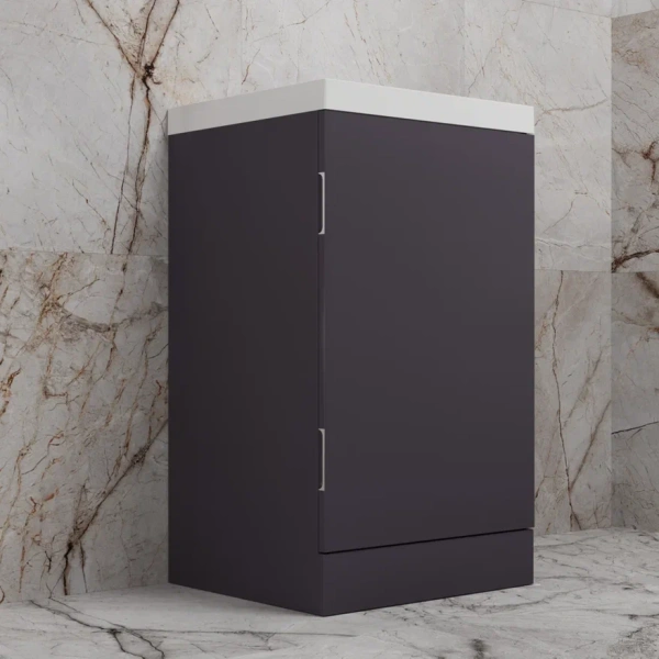 Тумба напольная Style Line Моно ЛС-00002451 графит нубук фото