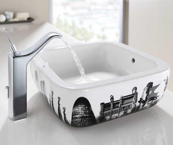 Накладная раковина - чаша Roca Urban 32765G00U 40 см Берлин фото