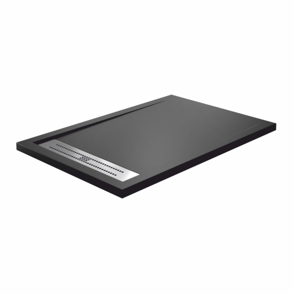 Поддон для душа WasserKRAFT Abens 20T36 140x90 черный матовый фото