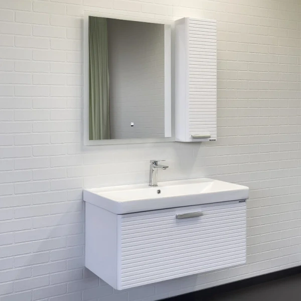 Зеркало с подсветкой, сенсорным выключателем Comforty Эдельвейс 65 00-00014153 фото