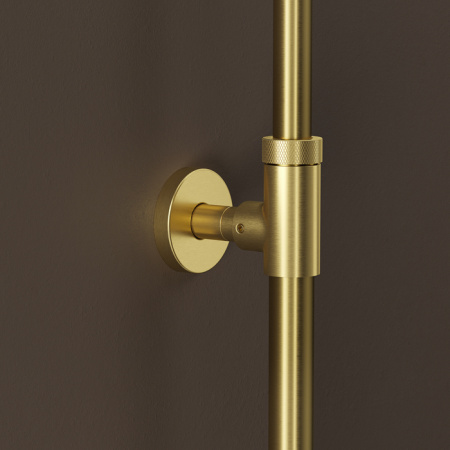 Душевая система с термостатом Iddis Duna DUNMGSTi06 матовое золото фото