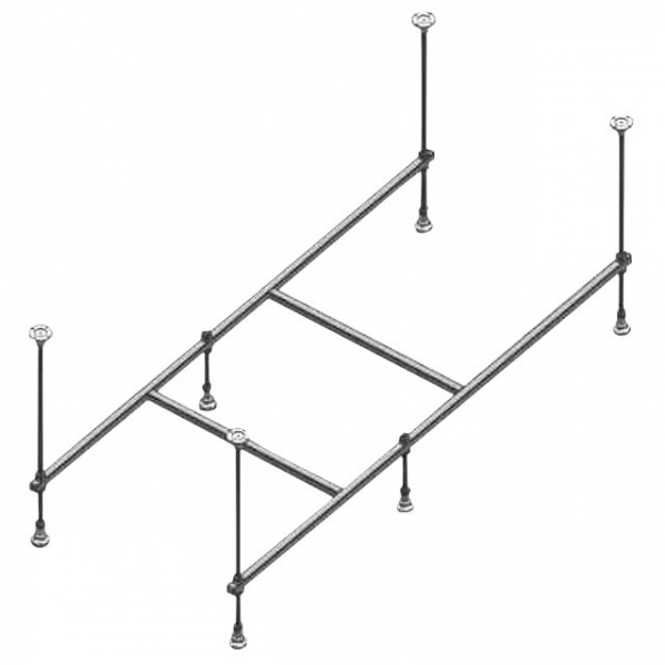 Сборный каркас для ванны Aquatek Ника 160 см фото