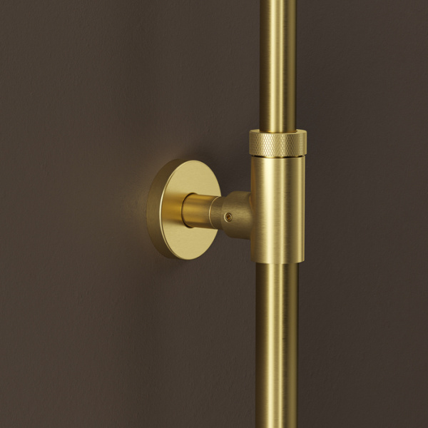 Душевая система с термостатом Iddis Duna DUNMGSTi06 матовое золото фото