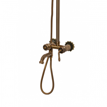 Душевая система (стойка) Milacio Carletta MC.104.BR бронза фото