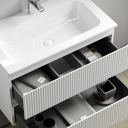 Тумба под раковину Sancos Snob R SNR80W Bianco фото