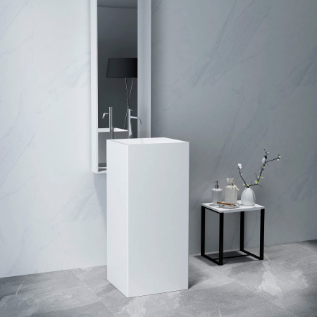 Напольная раковина Montebianco Torre 400 13011 40x40 фото