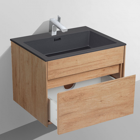 Тумба под раковину Vincea Chiara VMC-1C600YO 60 см Y.Oak фото