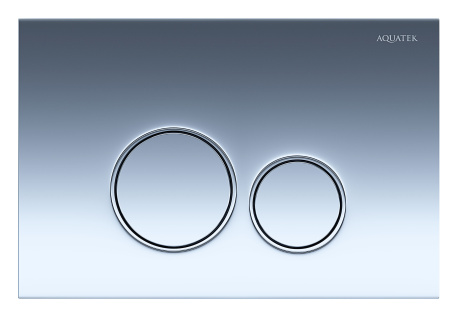 Клавиша смыва Aquatek Easy Fix 51 KDI-0000018 хром глянец фото