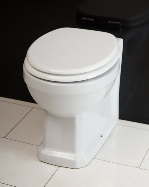 Чаша приставного унитаза BelBagno Trevi BB135CBL фото