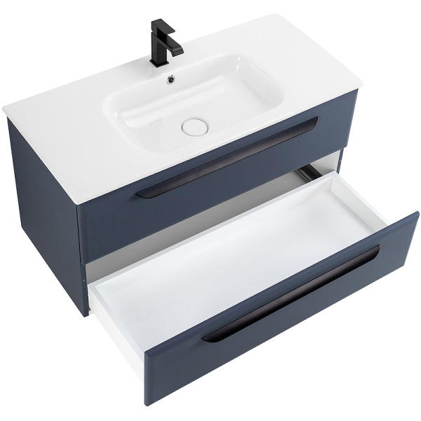 Тумба под раковину Cezares Eco-Cer 80 ECO-CER-800-2C-SO-GR-P Grafite фото